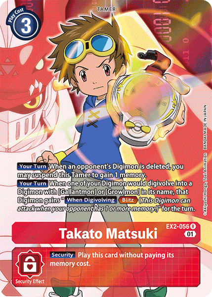 Takato Matsuki [EX2-056] (Alternate Art) [Digital Hazard] | Mindsight Gaming