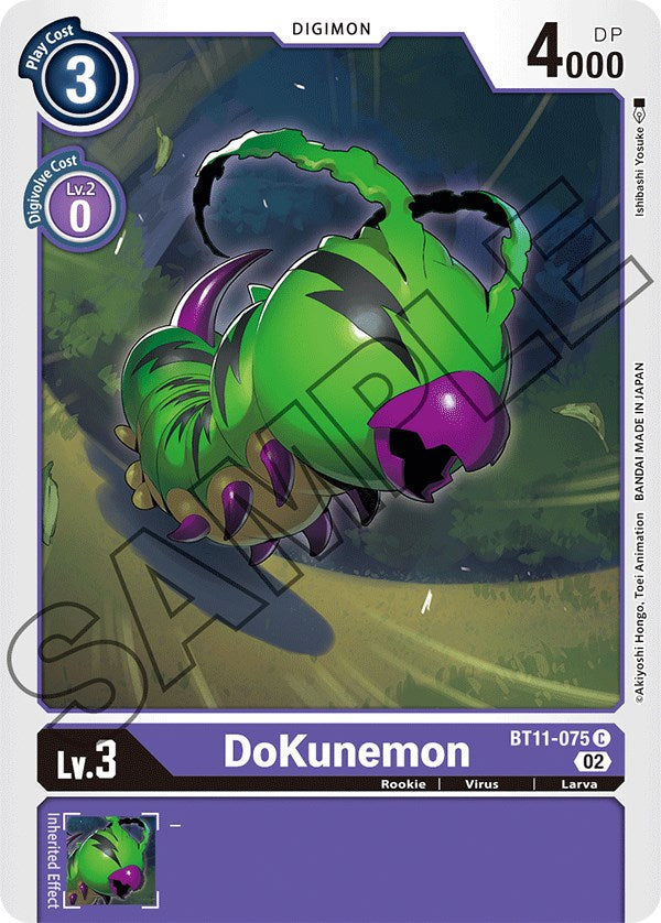 DoKunemon [BT11-075] [Dimensional Phase] | Mindsight Gaming