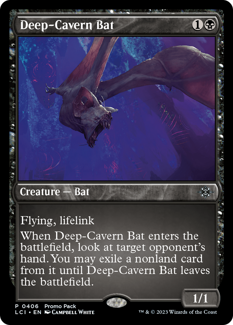 Deep-Cavern Bat [The Lost Caverns of Ixalan Promos] | Mindsight Gaming