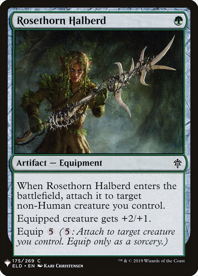 Rosethorn Halberd [Mystery Booster] | Mindsight Gaming