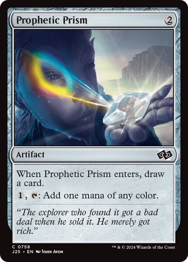 Prophetic Prism [Foundations Jumpstart] | Mindsight Gaming