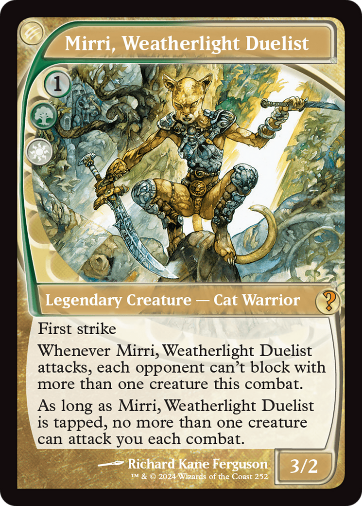 Mirri, Weatherlight Duelist (Future Sight) [Mystery Booster 2] | Mindsight Gaming