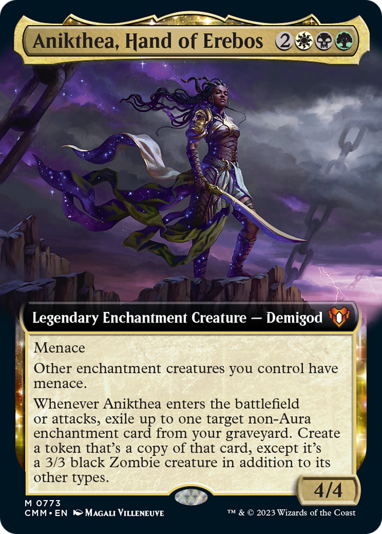 Anikthea, Hand of Erebos (Extended Art) [Commander Masters] | Mindsight Gaming