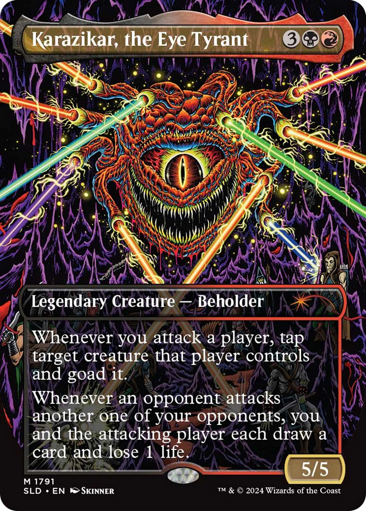 Karazikar, the Eye Tyrant (Rainbow Foil) [Secret Lair Drop Series] | Mindsight Gaming