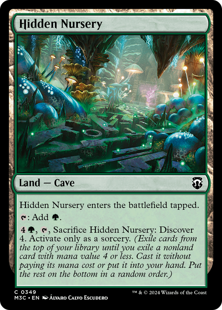 Hidden Nursery (Ripple Foil) [Modern Horizons 3 Commander] | Mindsight Gaming