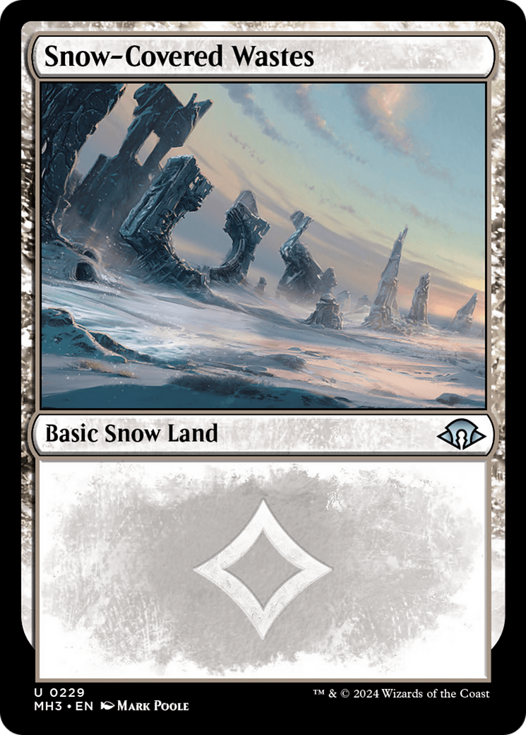 Snow-Covered Wastes (0229) [Modern Horizons 3] | Mindsight Gaming