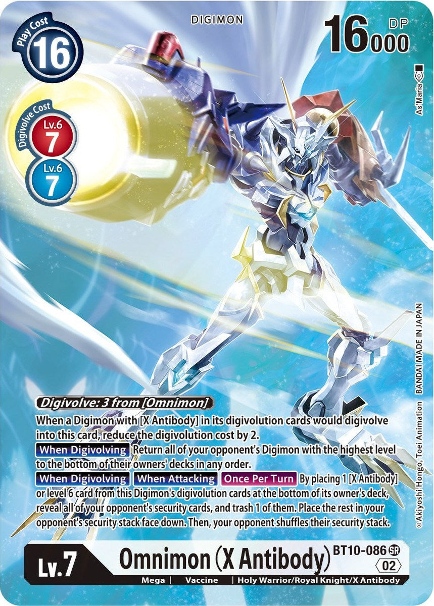 Omnimon (X Antibody) [BT10-086] (Alternate Art) [Xros Encounter] | Mindsight Gaming