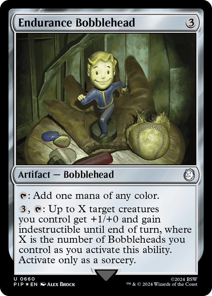 Endurance Bobblehead (Surge Foil) [Fallout] | Mindsight Gaming