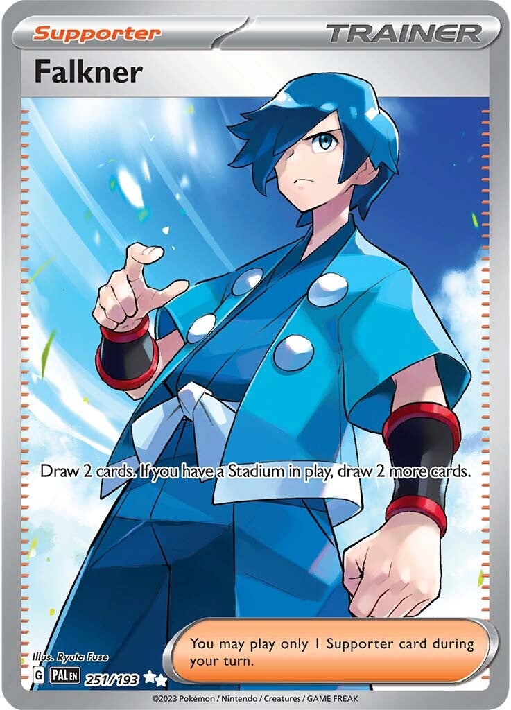 Falkner (251/193) [Scarlet & Violet: Paldea Evolved] | Mindsight Gaming