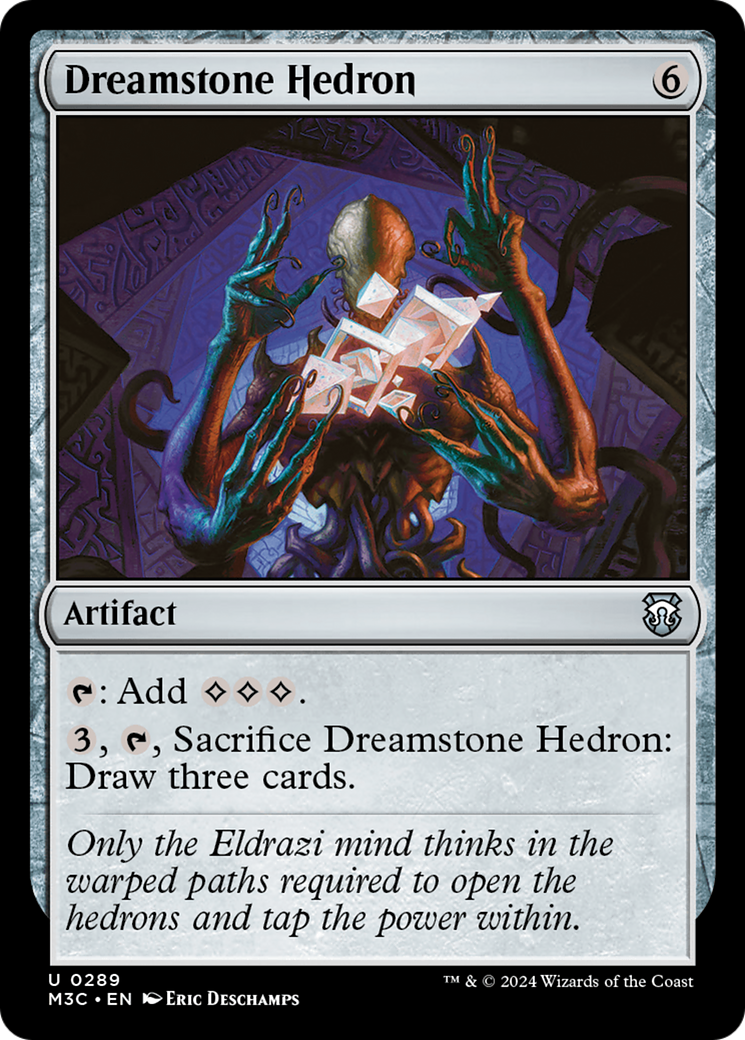 Dreamstone Hedron (Ripple Foil) [Modern Horizons 3 Commander] | Mindsight Gaming