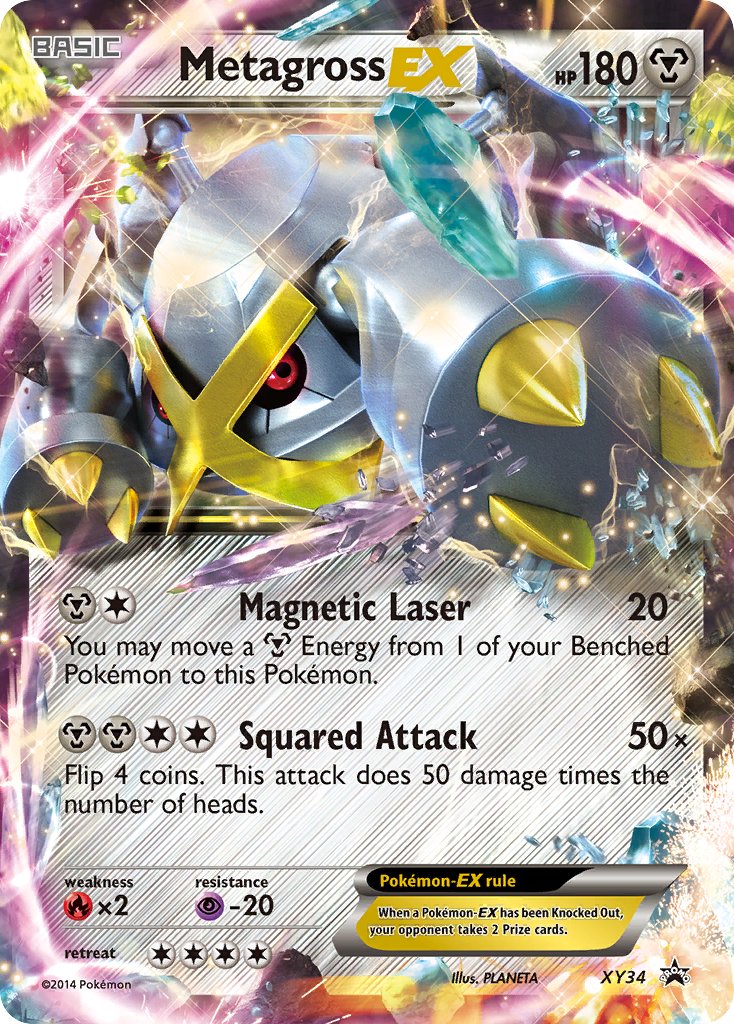 Metagross EX (XY34) [XY: Black Star Promos] | Mindsight Gaming