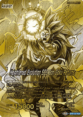 Son Goku // Heightened Evolution SS3 Son Goku Returns (Championship 2023 Golden Card Vol.1) (BT9-127) [Tournament Promotion Cards] | Mindsight Gaming