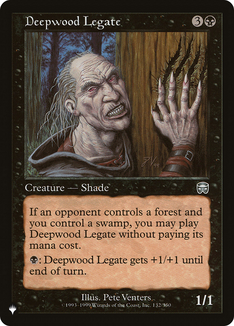 Deepwood Legate [The List Reprints] | Mindsight Gaming