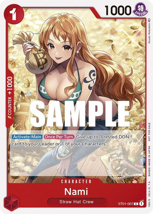 Nami (Tournament Pack Vol. 3) [Participant] [One Piece Promotion Cards] | Mindsight Gaming