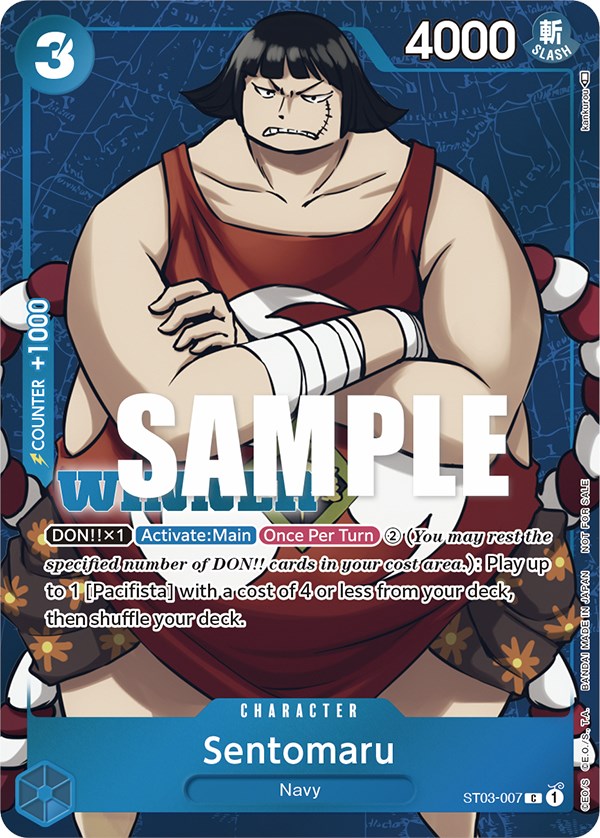 Sentomaru (Tournament Pack Vol. 3) [Winner] [One Piece Promotion Cards] | Mindsight Gaming