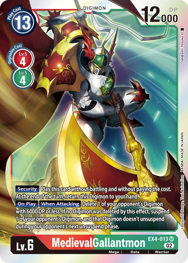 MedievalGallantmon [EX4-013] [Alternative Being Booster] | Mindsight Gaming