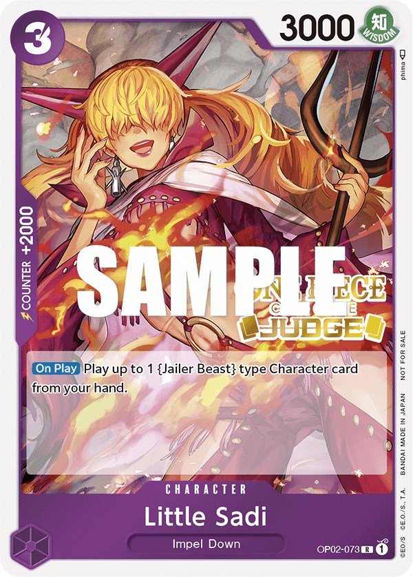 Little Sadi (Judge) [One Piece Promotion Cards] | Mindsight Gaming