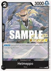 Helmeppo (Judge) [One Piece Promotion Cards] | Mindsight Gaming