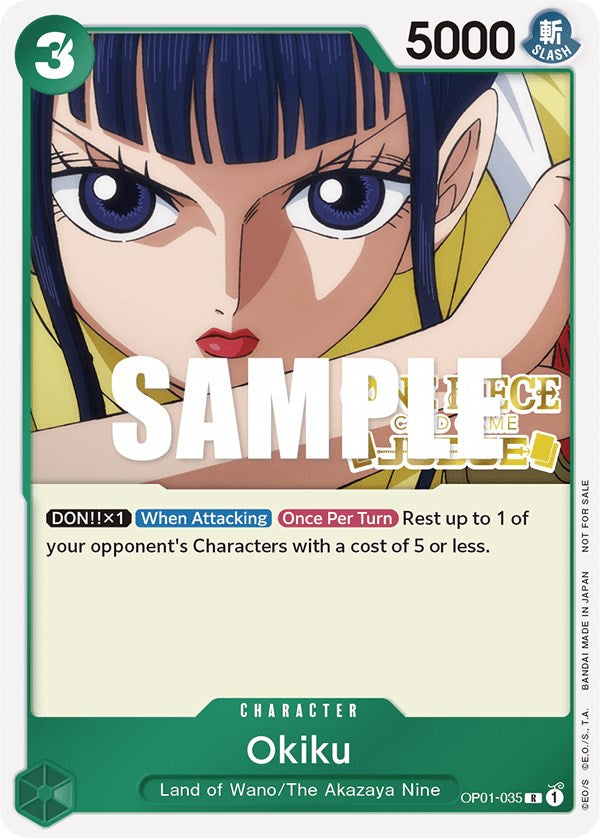 Okiku (Judge) [One Piece Promotion Cards] | Mindsight Gaming