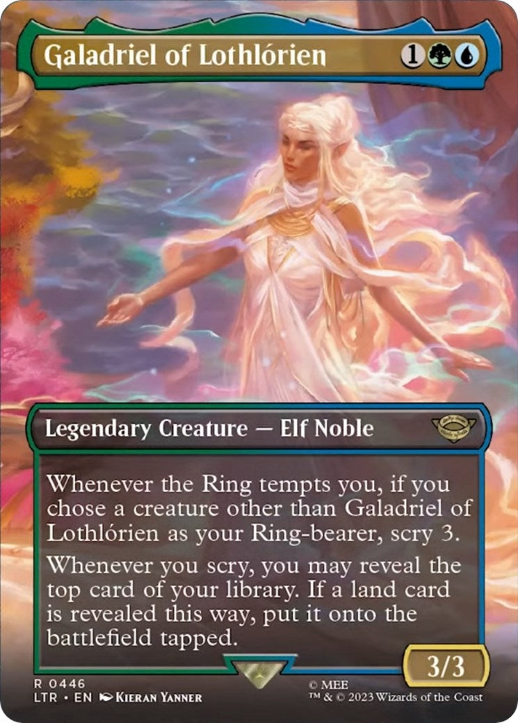 Galadriel of Lothlorien (Borderless Alternate Art) [The Lord of the Rings: Tales of Middle-Earth] | Mindsight Gaming