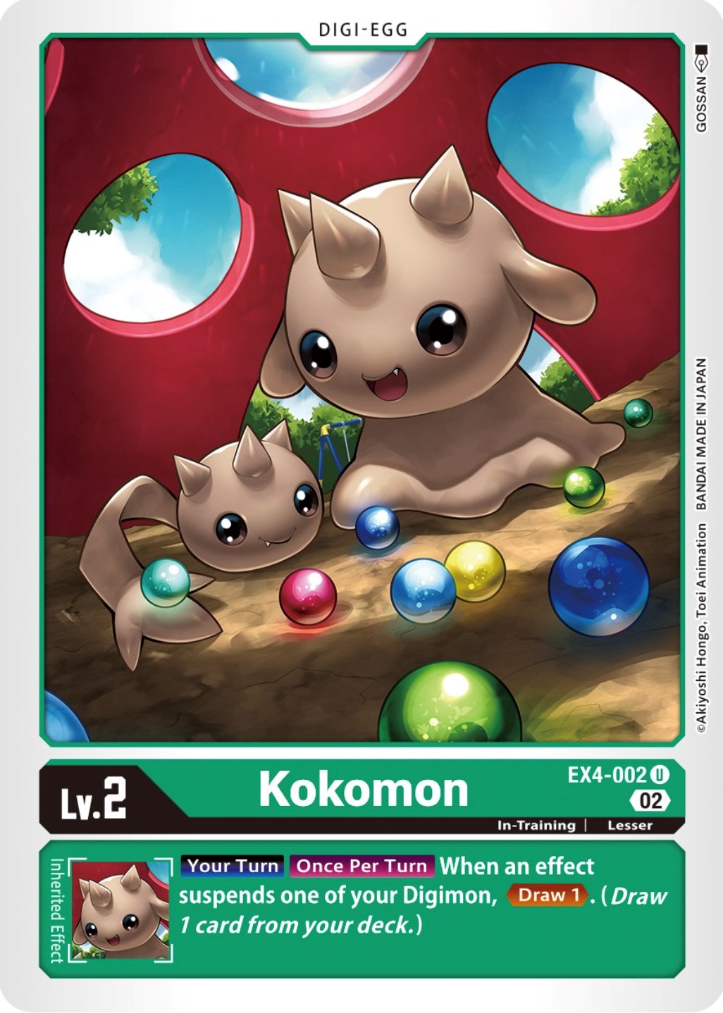 Kokomon [EX4-002] [Alternative Being Booster] | Mindsight Gaming