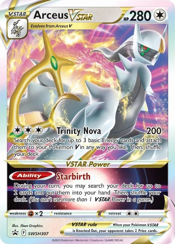 Arceus VSTAR (SWSH307) [Sword & Shield: Black Star Promos] | Mindsight Gaming