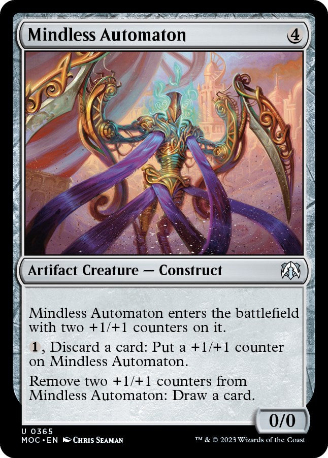 Mindless Automaton [March of the Machine Commander] | Mindsight Gaming