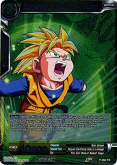 Scrambling Assault Son Goten (Event Pack 2 - 2018) (P-062_PR) [Promotion Cards] | Mindsight Gaming