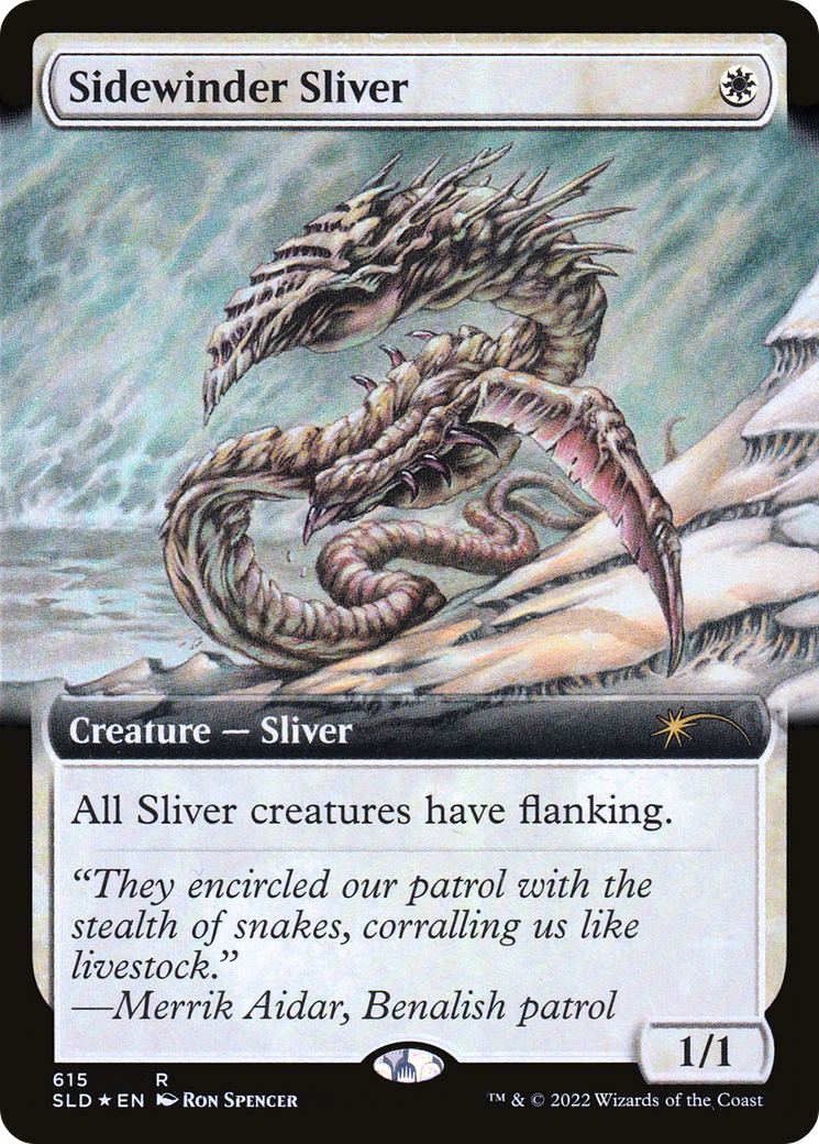 Sidewinder Sliver (Extended Art) [Secret Lair Drop Promos] | Mindsight Gaming