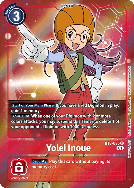 Yolei Inoue [BT8-085] (Alternative Art - Box Topper) [New Awakening] | Mindsight Gaming