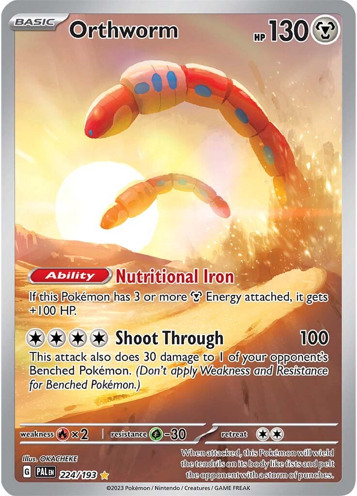 Orthworm (224/193) [Scarlet & Violet: Paldea Evolved] | Mindsight Gaming