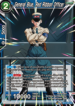 General Blue, Red Ribbon Officer (BT17-039) [Ultimate Squad] | Mindsight Gaming