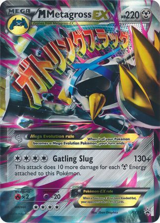 M Metagross EX (XY35) (Jumbo Card) [XY: Black Star Promos] | Mindsight Gaming