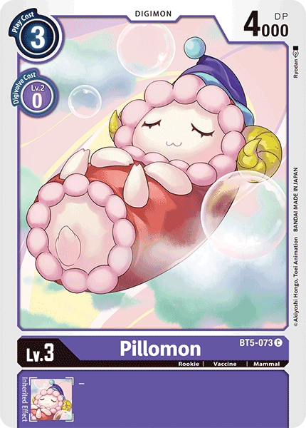 Pillomon [BT5-073] [Battle of Omni] | Mindsight Gaming