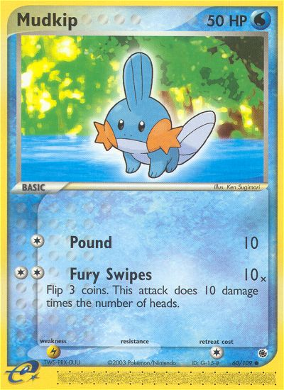 Mudkip (60/109) [EX: Ruby & Sapphire] | Mindsight Gaming