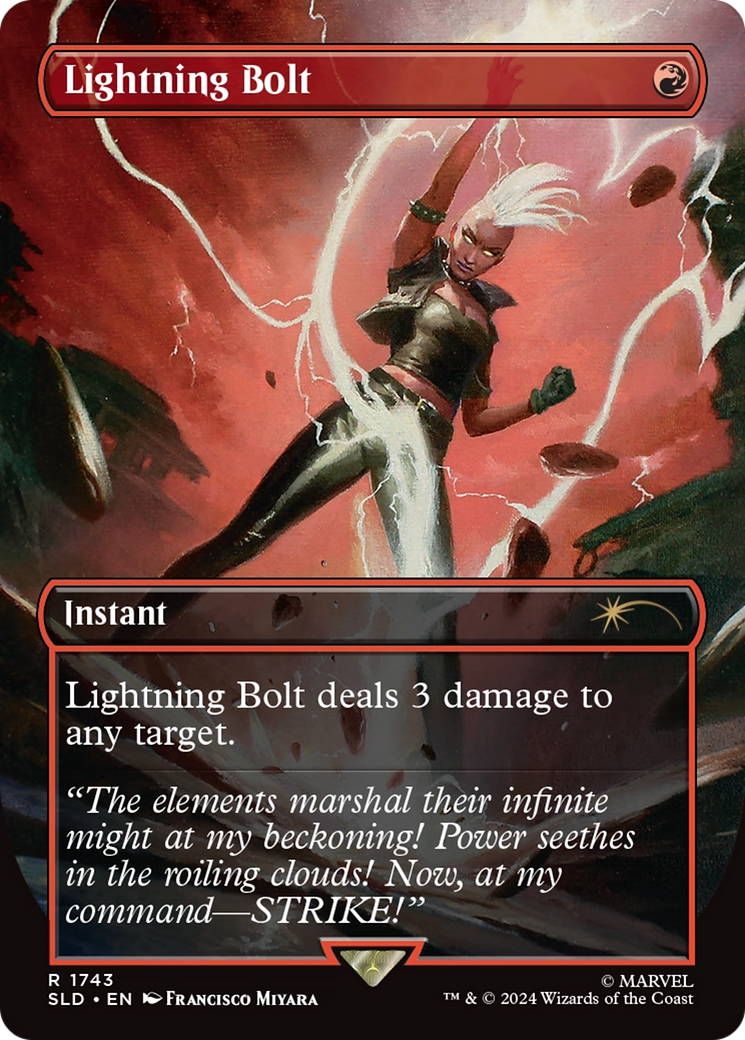 Lightning Bolt (1743) [Secret Lair Drop Series] | Mindsight Gaming