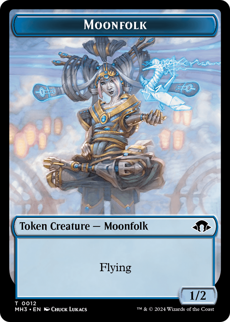 Moonfolk // Energy Reserve Double-Sided Token [Modern Horizons 3 Tokens] | Mindsight Gaming