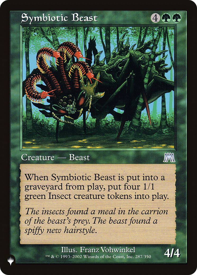 Symbiotic Beast [The List Reprints] | Mindsight Gaming