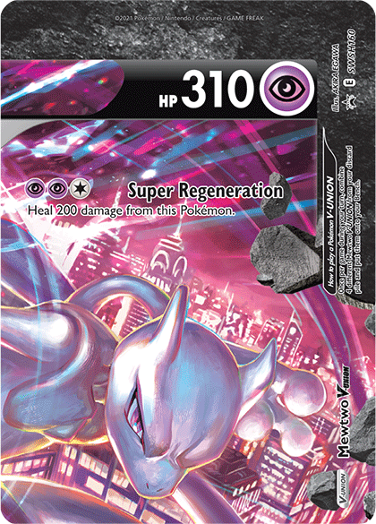 Mewtwo V-Union (SWSH160) [Sword & Shield: Black Star Promos] | Mindsight Gaming