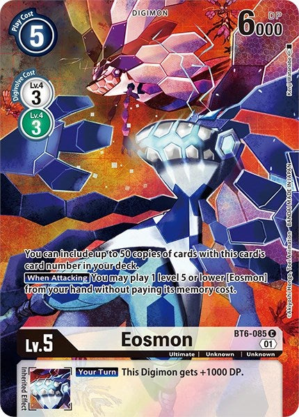 Eosmon [BT6-085] (Alternate Art) [Dimensional Phase] | Mindsight Gaming