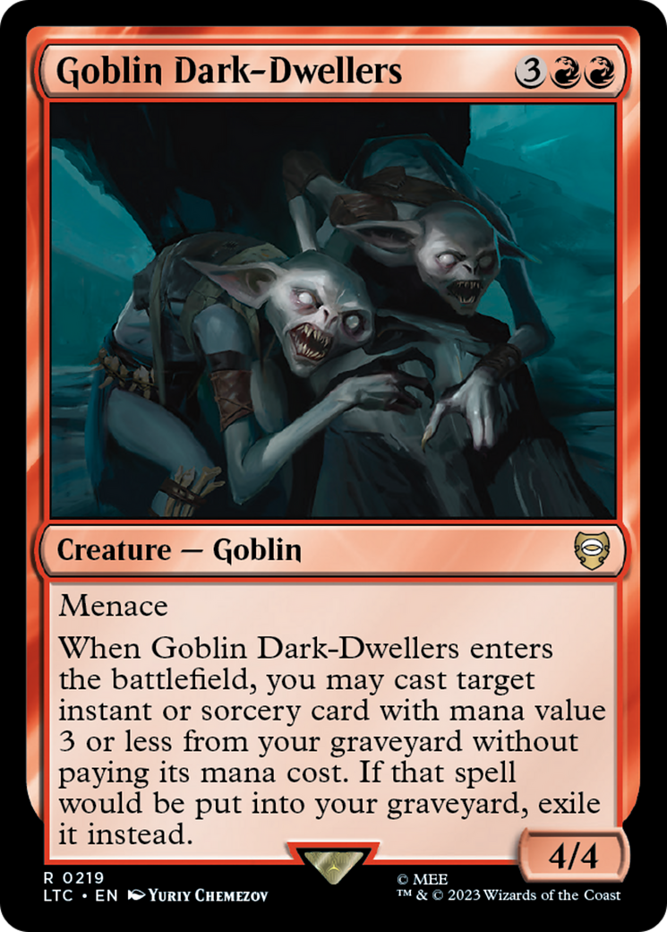 Goblin Dark-Dwellers [The Lord of the Rings: Tales of Middle-Earth Commander] | Mindsight Gaming