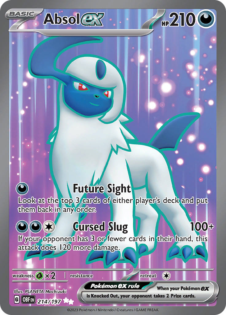 Absol ex (214/197) [Scarlet & Violet: Obsidian Flames] | Mindsight Gaming