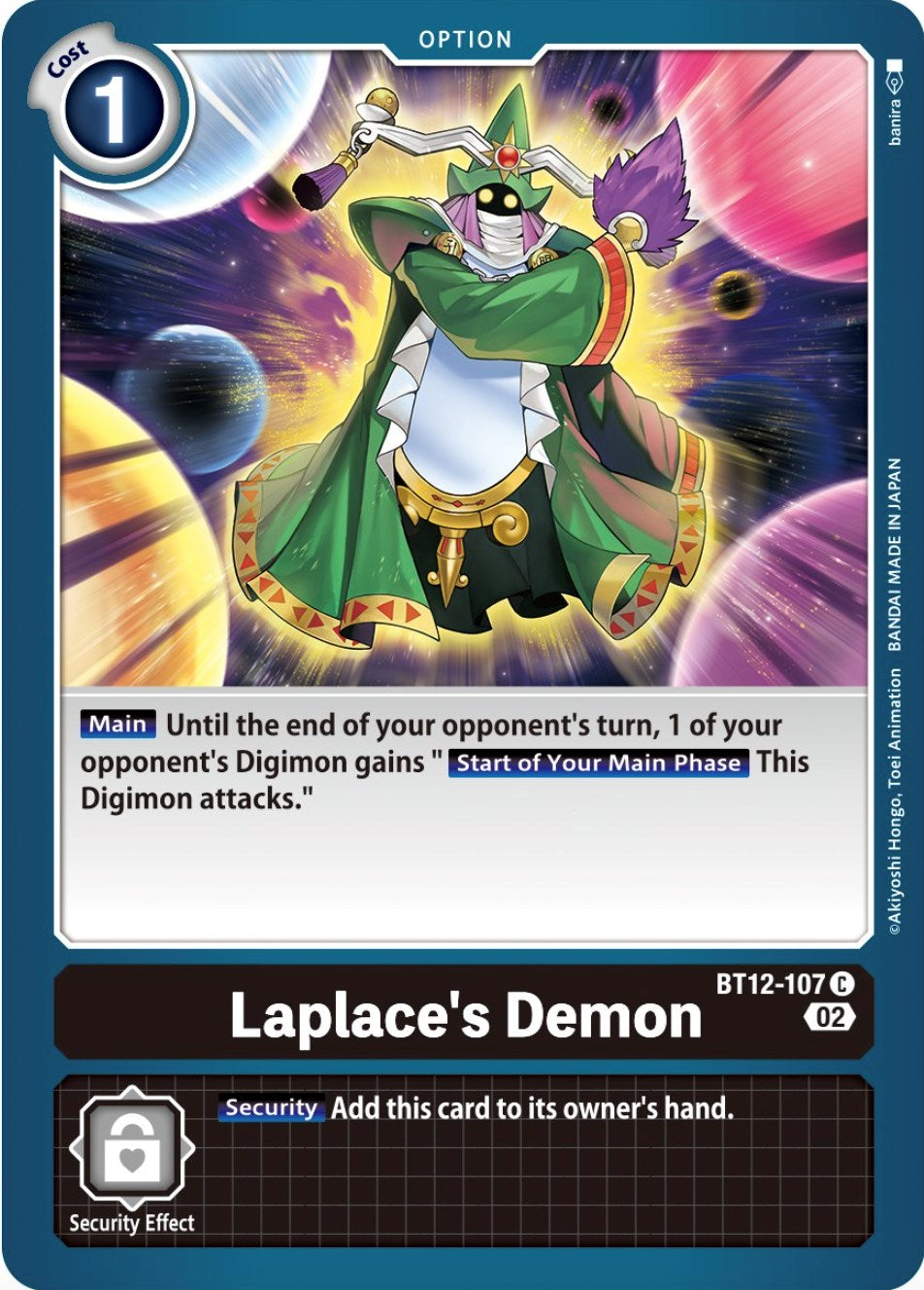 Laplace's Demon [BT12-107] [Across Time] | Mindsight Gaming