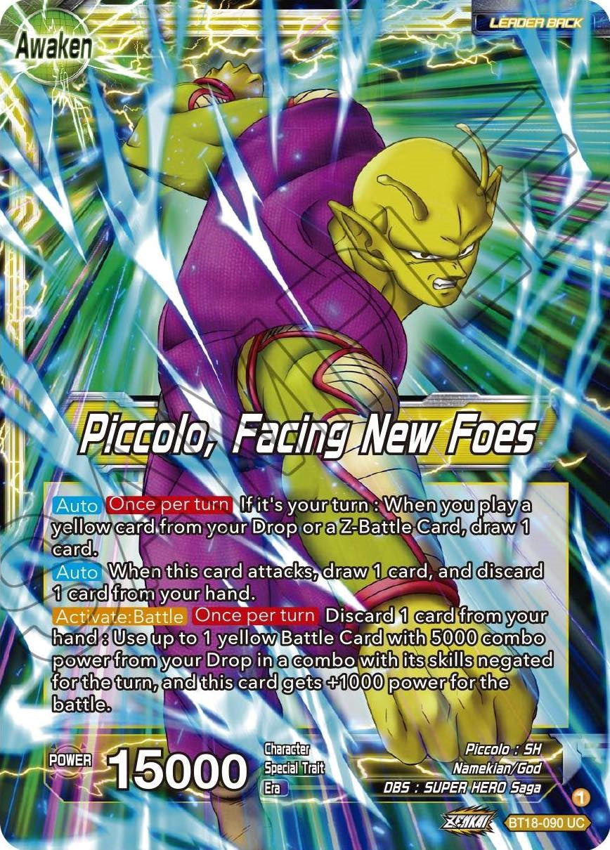 Piccolo // Piccolo, Facing New Foes (BT18-090) [Promotion Cards] | Mindsight Gaming