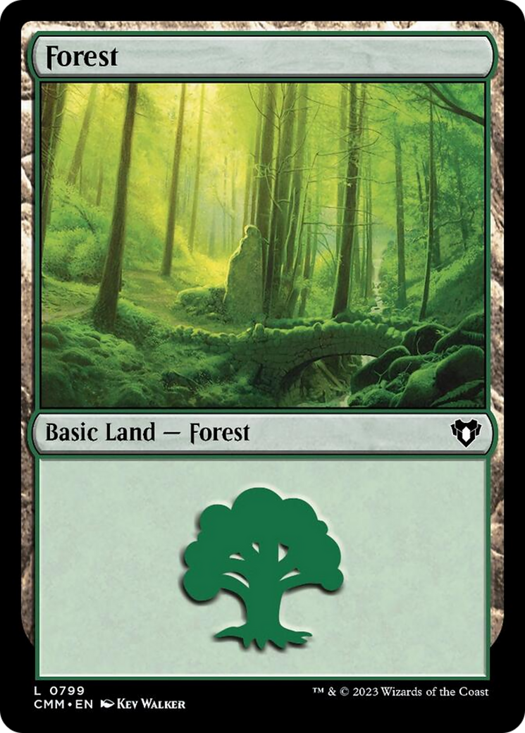 Forest (799) [Commander Masters] | Mindsight Gaming