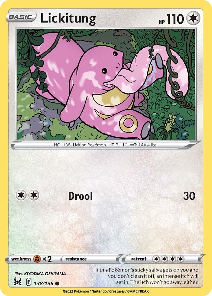 Lickitung (138/196) [Sword & Shield: Lost Origin] | Mindsight Gaming