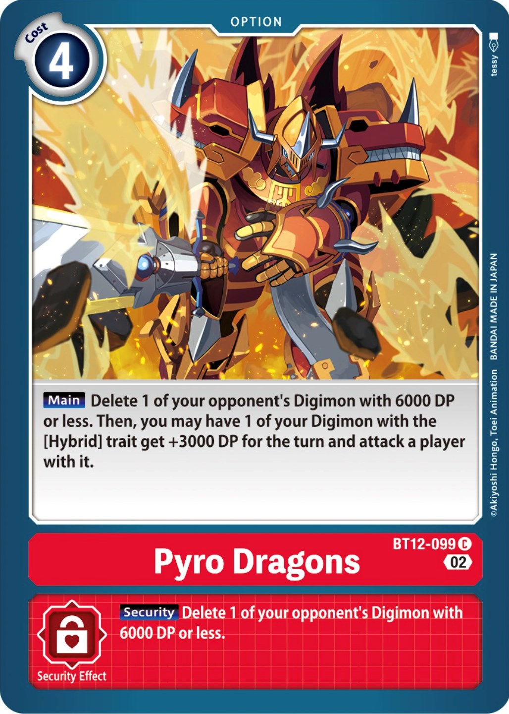 Pyro Dragons [BT12-099] [Across Time] | Mindsight Gaming