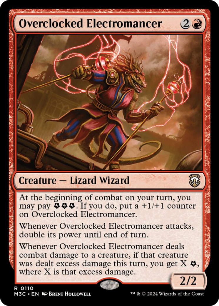 Overclocked Electromancer [Modern Horizons 3 Commander] | Mindsight Gaming