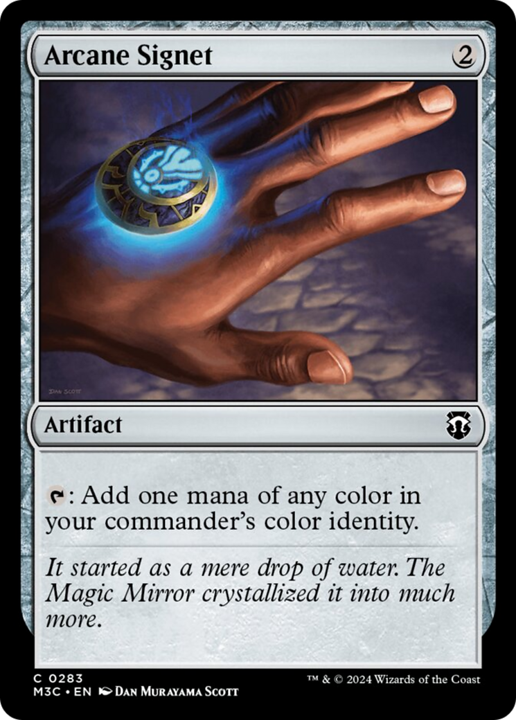 Arcane Signet (Ripple Foil) [Modern Horizons 3 Commander] | Mindsight Gaming