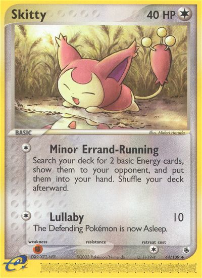 Skitty (44/109) [EX: Ruby & Sapphire] | Mindsight Gaming